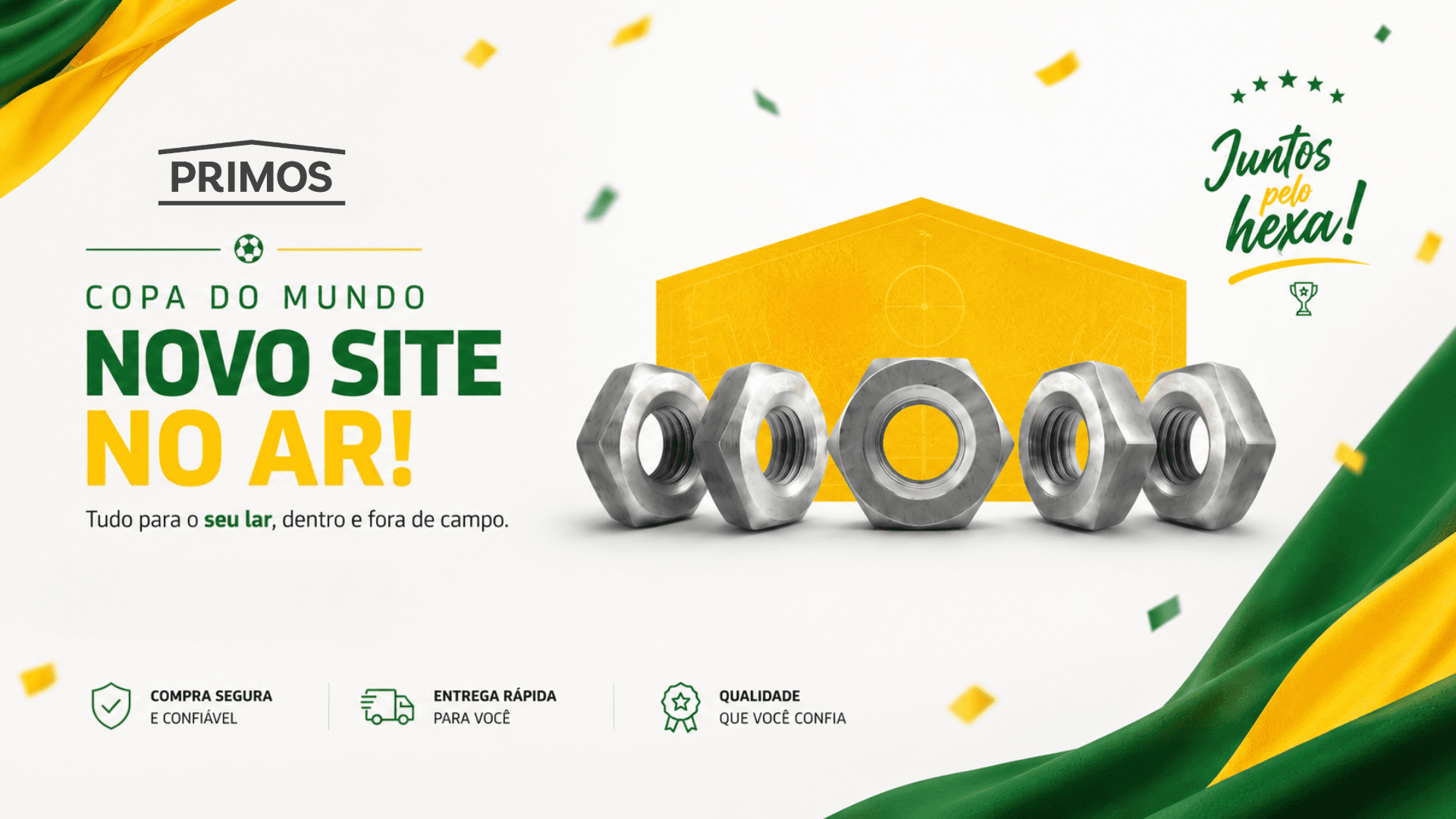 Promoção Copa do Mundo Primos